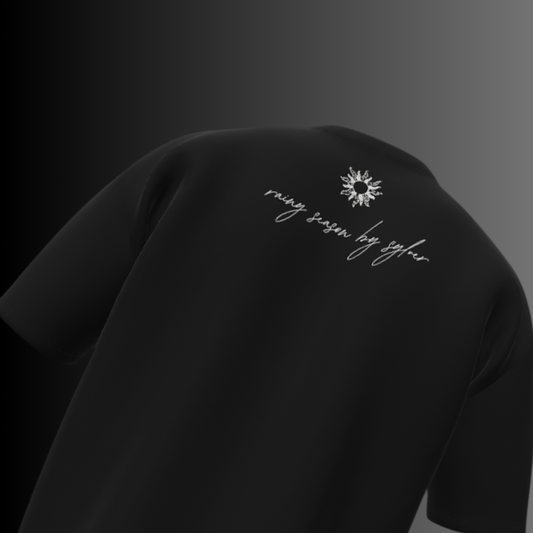 RAINY SEASON BLACK T-SHIRT