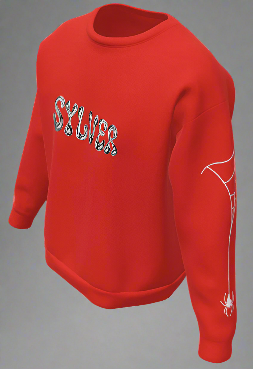 RED PREDATOR CHROME EDITION SWEATSHIRT
