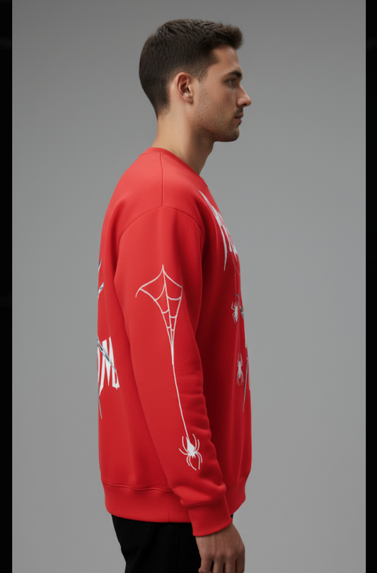 RED PREDATOR CHROME EDITION SWEATSHIRT