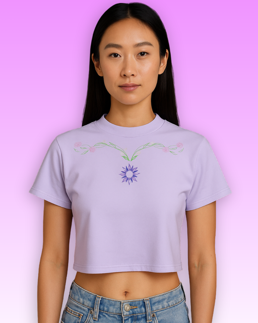 purple violet flower
